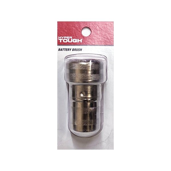 Hyper Tough Battery Terminal Brush (3") Also Cleans Battery Posts and Cable Clamps - Dollar Fanatic