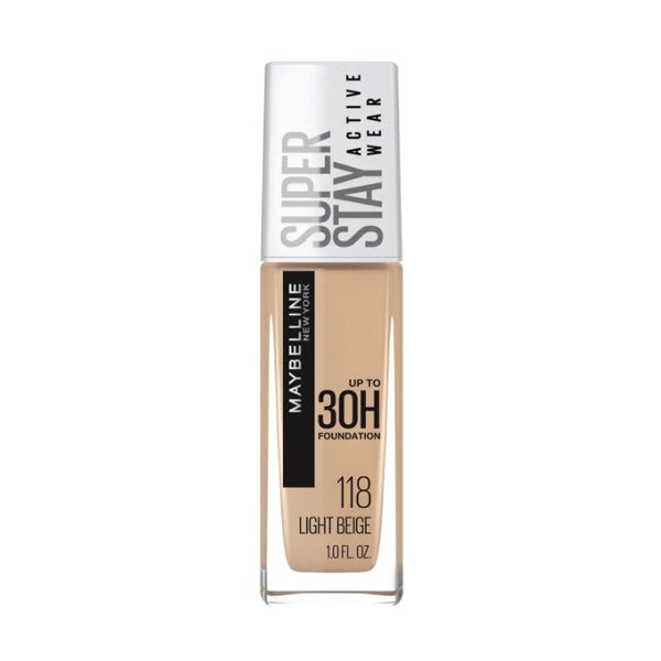 Maybelline Super Stay Longwear Active Wear Up To 30H Liquid Foundation (Select Color) Seamless Matte Finish - Dollar Fanatic