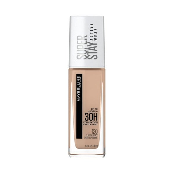 Maybelline Super Stay Longwear Active Wear Up To 30H Liquid Foundation (Select Color) Seamless Matte Finish - Dollar Fanatic
