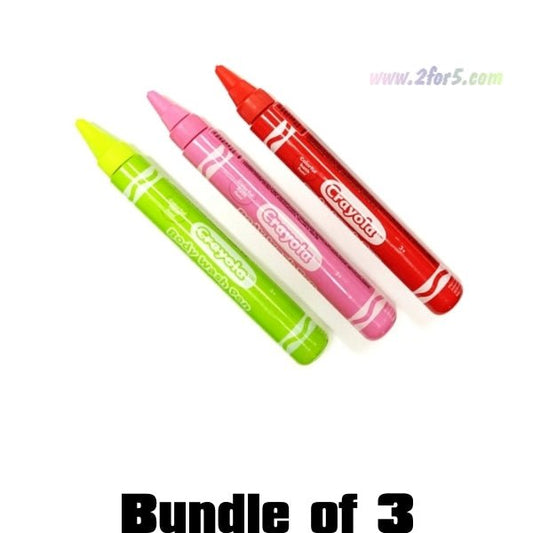 Bundle of 3 - Crayola Color Body Wash Pen (Net 1.9 fl. oz.) Colors & Scents Vary - 2 for $5