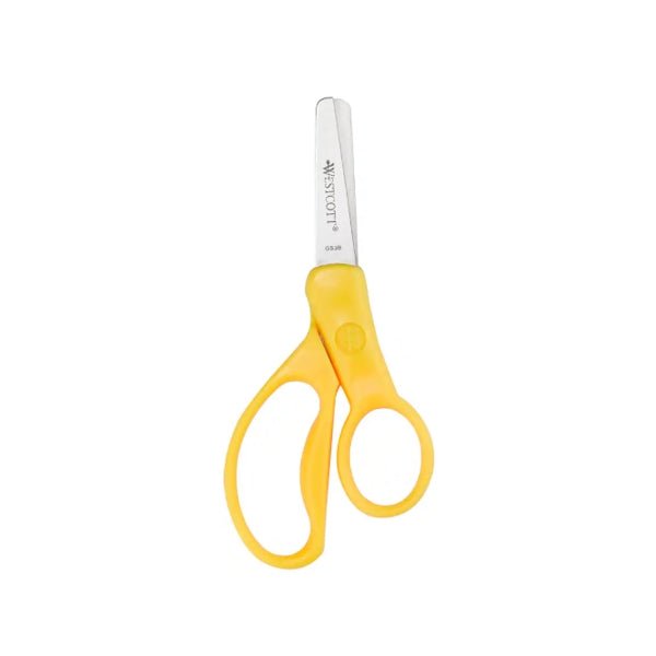 Bundle of 3 - Westcott Blunt - tip 5" Scissors for Kids (Select Color) Right or Left - Handed - 2 for $5
