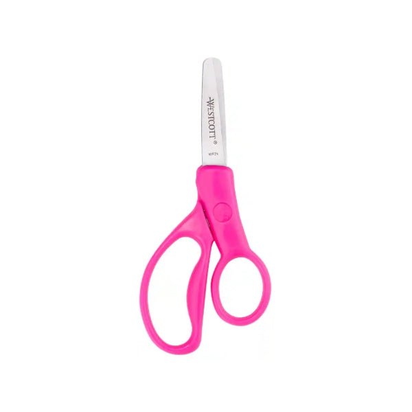 Bundle of 3 - Westcott Blunt - tip 5" Scissors for Kids (Select Color) Right or Left - Handed - 2 for $5