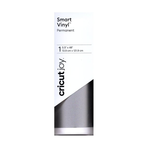 Cricut Joy Smart Vinyl Permanent 5.5" x 48" Glossy Roll - Silver (1 Count) - Dollar Fanatic