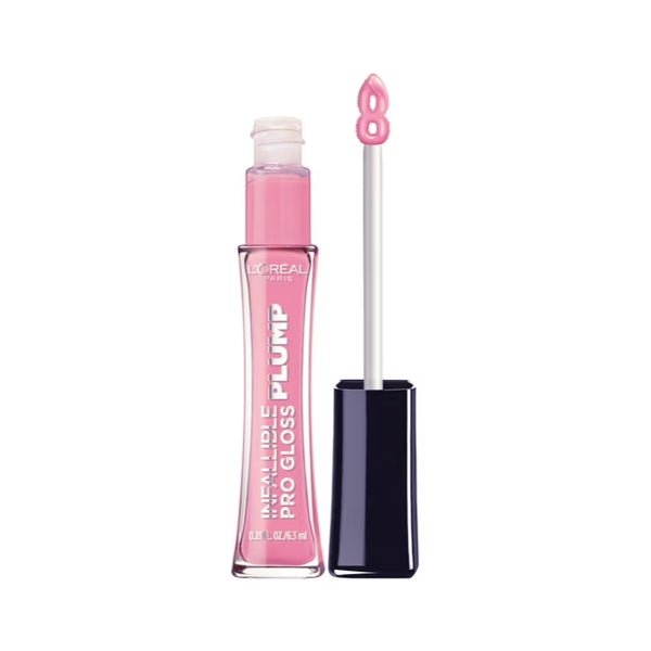 L'Oreal Infallible Pro Gloss Plump Lip Gloss with Hyaluronic Acid - 602 Sheer Blossom (Net 0.21 fl. 0z.) Long Lasting Volumizing Shine - 2 for $5