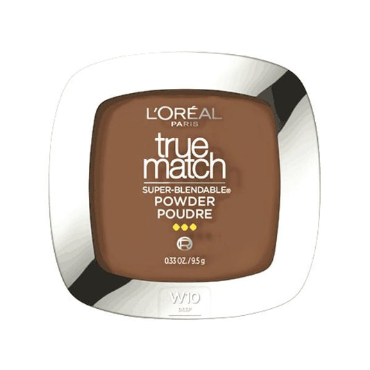 L'Oreal True Match Super - Blendable Face Makeup Powder (W10 Deep) - 2 for $5