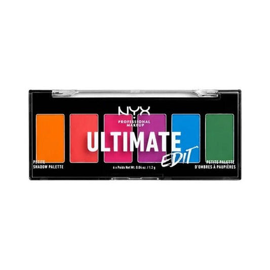 NYX Ultimate Edit Petite 6 - Shade Eye Shadow Palette (Brights) - Dollar Fanatic