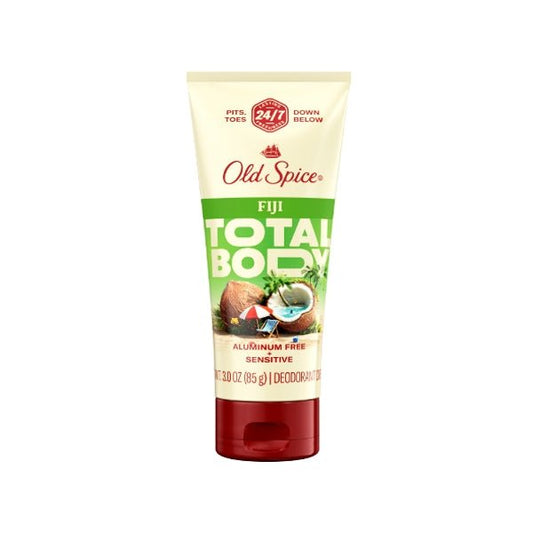 Old Spice Total Body Deodorant Cream - Fiji (Net wt. 3.0 oz.) Aluminum Free/Sensitive - Dollar Fanatic