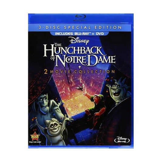 The Hunchback of Notre Dame - 2 Movie Collection (DVD + BluRay DVD 3 - Disc Special Edition Set) - Dollar Fanatic