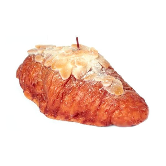 Threshold Almond Croissant Figural Candle (2.35" x 6.6" x 3.6") - Dollar Fanatic